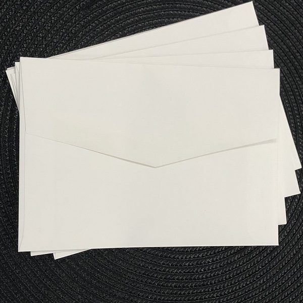 Envelopes 190x130mm- Marshmallow White - Giftables