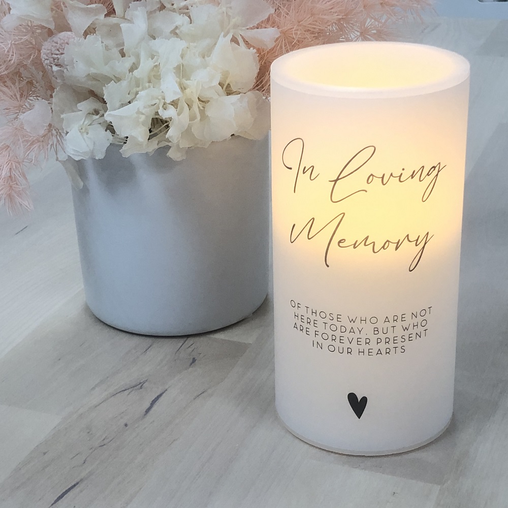 in loving memory candle images